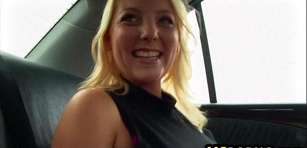  Blonde MILF masturbating in the car Lisa Hype 1